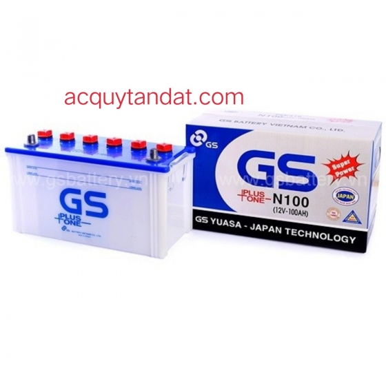 ẮC QUY GS N100 (12V100AH)