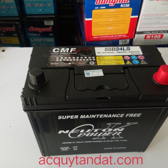 ẮC QUY NEWTON CMF 55D24LS (12V45AH)