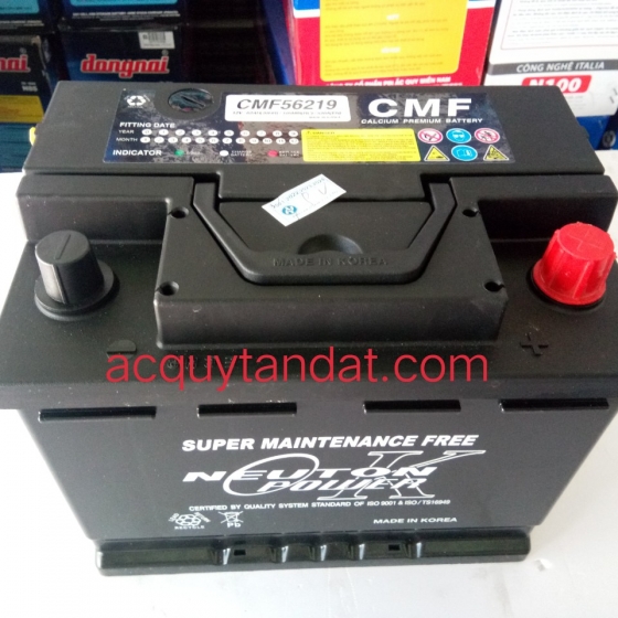 ẮC QUY NEWTON DIN 26219 (12V62AH)